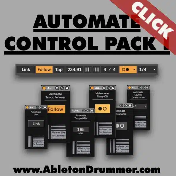 Automatisierungs Control Pack mit Max for Live Devices